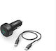 Încărcător Auto Hama Usb-c Pd 25w 1 M Negru