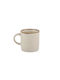 Kutahya Porselen Mug from Porcelain Beige 110ml 2pcs