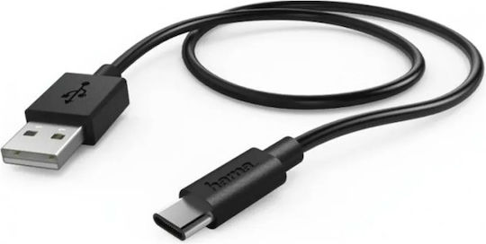 Hama 178385 Cabluri 0.6m USB-A/USB-C Negru
