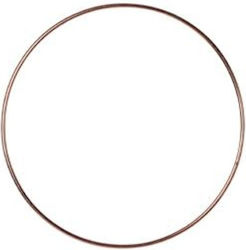 477796 Beauty Home Μεταλλικος Κυκλος Ροζ Χρυσο 20 Cm 477796 Beauty Home Μεταλλικος Κυκλος Ροζ Χρυσο 20 Cm