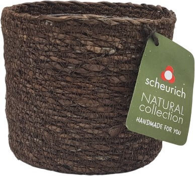 Sea Grass Übertopf Korbweide Braun