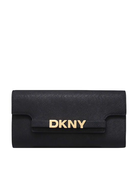 Avril Large Leather Women's Wallet Classic Black