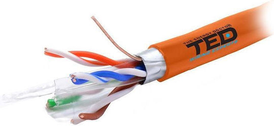 Ftp Cable Ed Electric Kab-ted5 Cat 6 Copper 305 M Orange