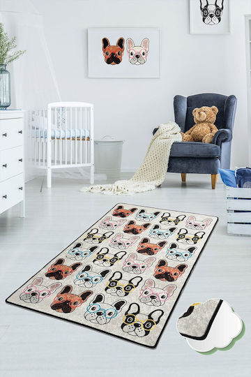 Conceptum Hypnose Kinder Teppich Beige 100x160cm