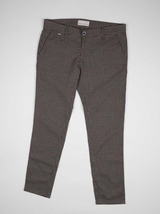 Stefan Fashion Παντελόνι Chino Καφέ