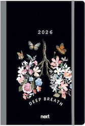 Next Deep Breath Ημερήσια Ατζέντα 2026 14x21εκ.