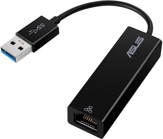 Asus Oh102 Usb3.0 Rj45 Adapter Black