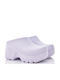 Crocs Hydra Femei Sabot Albe