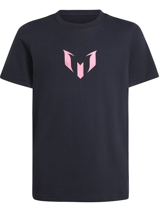 Kids' T-shirt Black Messi