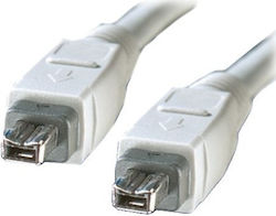 Roline Cable 11.99.9318 Firewire Ieee 1394 4pin 4pin 1.8m