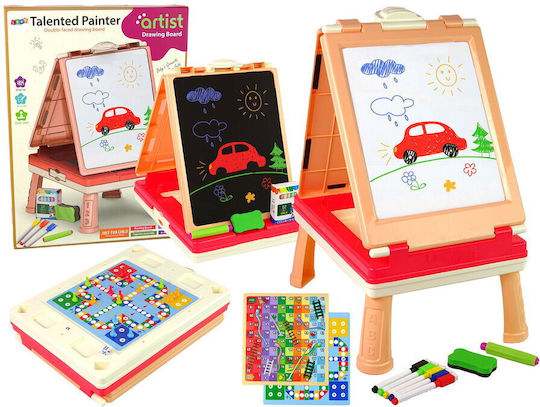 Lean Toys Tablă cu marker Față și spate Podea