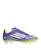 F50 Club Fg Mg Jr Kids Molded Soccer Shoes Purple