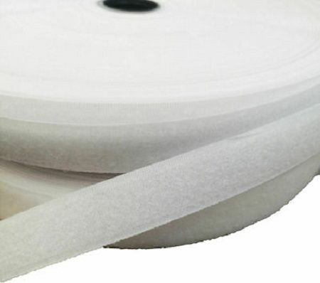 Velcro Self-Adhesive Hook & Loop Tape White 50mm 1pcs