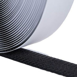 Velcro Selbstklebend Klettverschluss-Band Schwa...