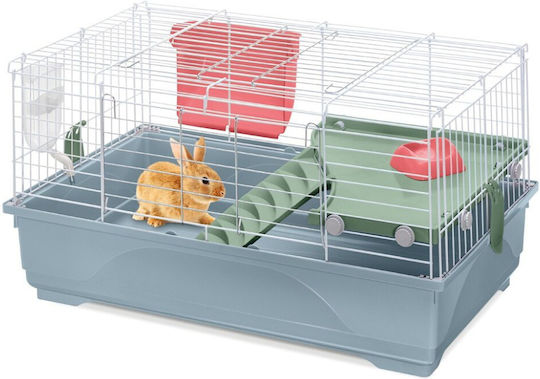 Imac Ronny 80 2nd Life Rodent Cage Rodents Cages Blue 82x51x31cm