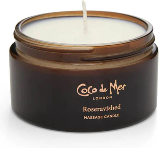 Γυναικείο Αρωματικό Κερί Μασάζ Coco De Mer Roseravished 200g Black 0409000007001