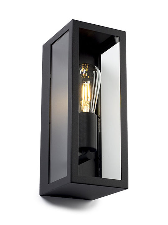 123led Επιτοίχιο Εξωτερικό Φωτιστικό E27 IP44 14x12x32εκ.