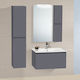 Pro Bagno Waschtisch ohne Waschbecken Gray