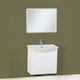 Pro Bagno Waschtisch ohne Waschbecken White