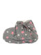 Geschlossene Damen Hausschuhe Gray