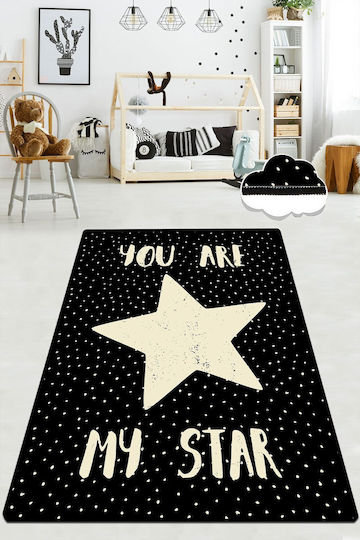 Conceptum Hypnose Rug Rectangular Black-beige