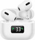 5.0 In-Ear Bluetooth-Freisprecheinrichtung Kopfhörer mit Schweißresistenz und Ladeetui Weiß