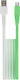 Setty USB 2.0 Cable USB-C male - USB-A Λευκό 1.5m