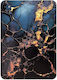 Sticker Skin Back Protection Ipad Mini 7 2024 Gams Premium Vinyl Skin Back Plate Black Gold Marble Gams-vnl-skin-bkgm-001-064