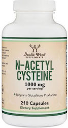 Double Wood NAC / Glutathione 500mg 210 Κάψουλες