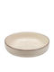 Espiel Cream Πιάτο Βαθύ Κεραμικό Cream με Διάμετρο 21cm