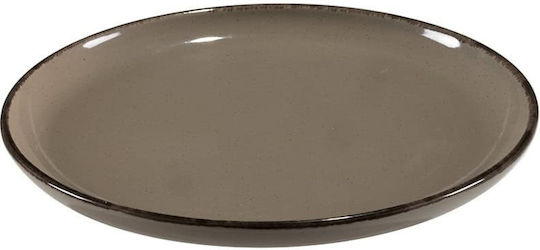 Espiel Tuscany Farfurie joasă Ceramică Maro cu Diametru 32cm