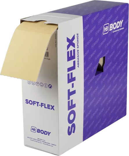Hb Body Soft-flex Pre-cut P800 Schleifscheiben Progeschliffen 115x125mm 190Stücke Hbd-0210700002
