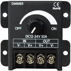 Dimmer LED Monocromatic 12-24vdc – 360w/720w Benzi LED & Iluminare Monocromatică L7-100321