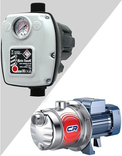 Pedrollo 10051111 Multistage Single Phase Water Pressure Pump without Container 1hp