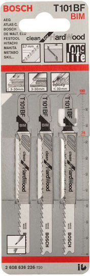 Bosch T101BF Jig Saw Blade for Wood 2608636226