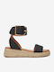 Espadrile dama în culoarea Negru