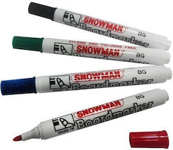 Snowman BG-12 Μαρκαδόρος Πίνακα 3mm Snowman BG-12 Μαρκαδόρος Πίνακα 3mm