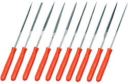 Set of Plastic Handle Files Rasps 14cm 10 Pieces