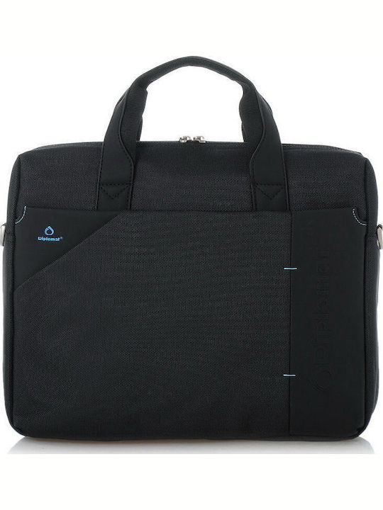 Diplomat Τσάντα για Laptop 15" σε Μαύρο χρώμα LE75