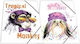 Папка с Ластик Skag Tropical Monkey Girls Party