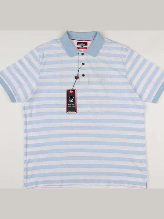 Polo Kurzarmbluse Sky Blue