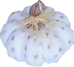 White Decorative Pumpkin