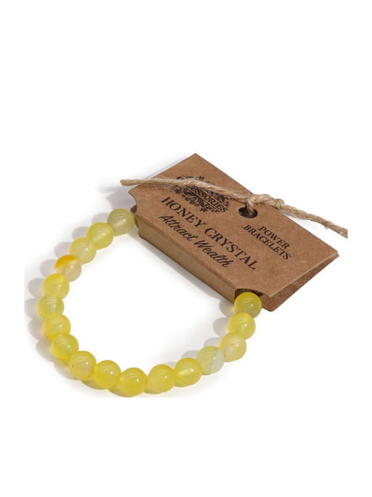Βραχιόλι Λίθους Honey Crystal Attract Wealth Bracelet 8mm