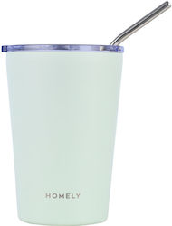 Homely Θερμός Mug 400ml Seafoam
