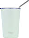 Homely Thermosflasche Tasse 400ml Meeresgrün