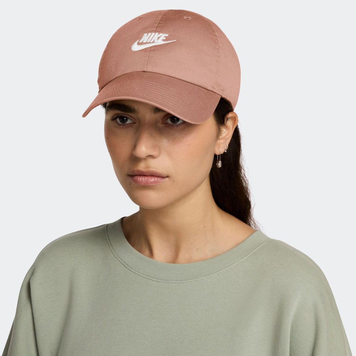 ■Nike■ Club Unstructured Futura Wash Cap Rose Gold White F Men's caps Nike Club Unstructured Futura Wash Cap Rose Gold