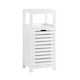 SoBuy Bathroom Cabinet L42xW30xH90cm White