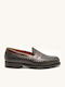 Leder Herren Mokassins in Braun Farbe