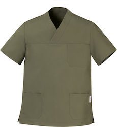 Egochef Leonardo Unisex Medizinische Bluse Grün