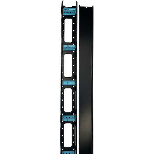 Xcab Set 2 Eco Xcab Organizatoare de Cablu Verticale 42u Rack Negre
